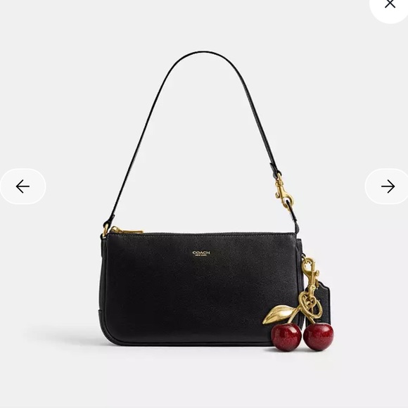 coach black plaza 22 shoulder bag - Picture 2 of 6